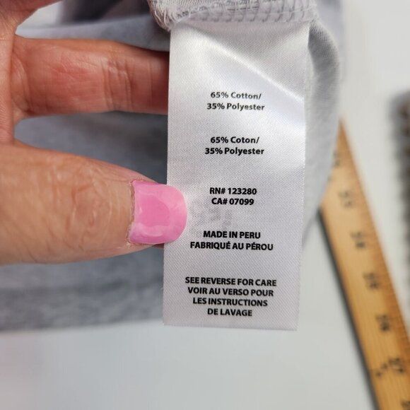 Travis Mathew Make Camp Golf Polo Outdoors Blue Grey Gray 2XL Palm Tree - Picture 8 of 10